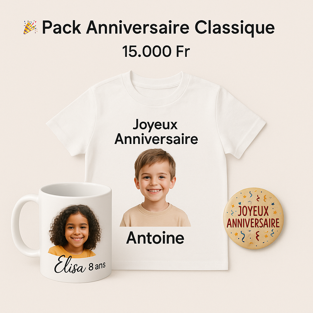 Pack Anniversaire Enfant