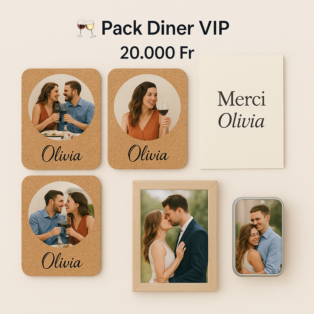 Pack Dîner Privé